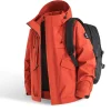 veste d'alpinisme pour hommes, coupe vent, imperméable, vestes de randonnée pour hommes, mode hip hop, design décontracté, surdimensionné, manteau d'extérieur, nouvelle collection