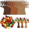 1 ensemble d’arbre en feutre fait à la main, Kit d’artisanat pour décoration de maison d’automne, cadeaux de fête de Thanksgiving, fourniture de décoration murale suspendue de noël 1 ensemble d’arbre en feutre fait à la main, Kit d’artisanat pour décoration de maison d’automne, cadeaux de fête de Thanksgiving, fourniture de décoration murale suspendue de noël