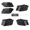 doublures de sacoche de moto, inserts de sac pour indian roadmaster pursuit chieftain elite dark horse 2019 – 23 doublure étirée pour bagages