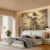 tapisserie de déesse de la justice – art mural moderne pour le style de la maison, parfait pour les salons et les chambres à coucher, design unique