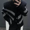 veste à manches longues à paillettes pour hommes, rétro américain, tendance, rue, ample, décontractée, respirante, niche, nouvelle veste pour hommes