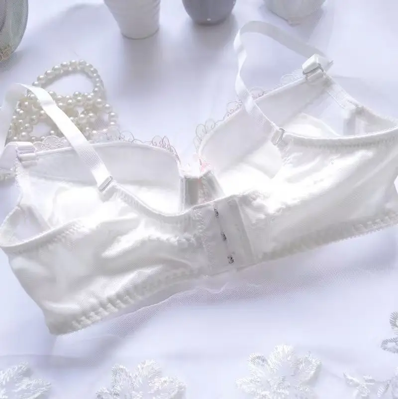 sous vêtements japonais pour filles, soutien gorge confortable et respirant brodé, doux et sexy sous vêtements japonais pour filles, soutien gorge confortable et respirant brodé, doux et sexy