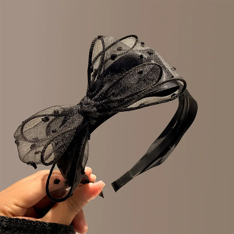 vente chaude de la saison nouveau bandeau en maille avec nœud papillon couvre chef pour femme bandeau de cheveux pressé élégant pince à cheveux polyvalente cheveux a... vente chaude de la saison nouveau bandeau en maille avec nœud papillon couvre chef pour femme bandeau de cheveux pressé élégant pince à cheveux polyvalente cheveux a...