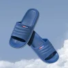 pantoufles pour hommes sandales de plage d'été confortables femmes diapositives de salle de bain antidérapantes chaussures d'extérieur couples tongs d'intérieur eva appartements