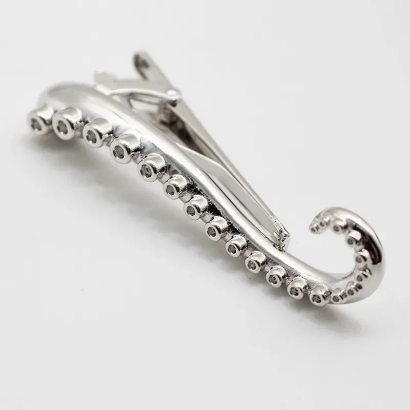 pieuvre personnalisée pour hommes et femmes, clip simple, léger, plat, formel, trempé, banquet, accessoire d'affaires, mode haut de gamme, adapté aux deux pieuvre personnalisée pour hommes et femmes, clip simple, léger, plat, formel, trempé, banquet, accessoire d'affaires, mode haut de gamme, adapté aux deux