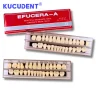 28 pièces/ensembles dentaire résine synthétique dents résine composite dents a2 a3 prothèse supérieure inférieure artificielle préformée prothèse acrylique ed