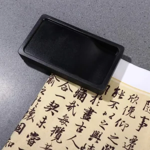 Portable étudiant Penmanship double face multi-fonction écriture chinois pinceau calligraphie pierre à encre calligraphie encreur encreurs