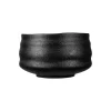 Élégant brut mat noir céramique chawan four émaillé à la main japonais Matcha bol bambou fouet support cuillère Élégant brut mat noir céramique chawan four émaillé à la main japonais Matcha bol bambou fouet support cuillère