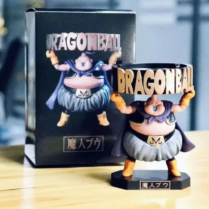dragon ball z majin buu logo cendrier figure jouet décoration de la maison ornements dragon ball z majin buu logo cendrier figure jouet décoration de la maison ornements