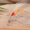 porte clés modèle de poisson koi de simulation créative, articles décoratifs de poisson ornemental, ornements de scène fluide, sacs et pendentifs