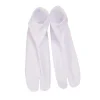 japonais tabi chaussettes bout fendu femmes kimono anime fendu 2 orteil sandales ninja pantoufle japon kimono blanc hommes femmes 35 42