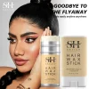 bâton de cire à cheveux artefact de cheveux cassés bâton de cire à cheveux gel tenir infusé avec de cire d'abeille cire à cheveux pommade frisottis outil de coiffure moelleux fixe