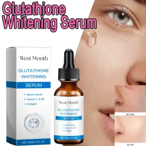 Sérum blanchissant au Glutathion, même le teint, réduit les imperfections du visage, Texture légère, obtenir facilement une belle peau, Non grasse Sérum blanchissant au Glutathion, même le teint, réduit les imperfections du visage, Texture légère, obtenir facilement une belle peau, Non grasse