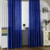 rideau de fenêtre occultant moderne, rideaux de fenêtre, salon, chambre à coucher, salle à manger, ombre, drapé, 1 pièce