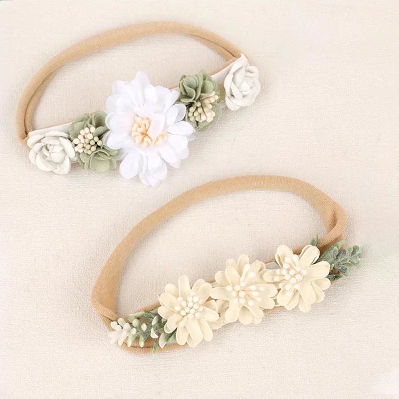 bébé bandeau fleurs pour filles mignon élastique floral bandes de cheveux nouveau né enfant en bas âge chapeaux en nylon bandeaux enfants cheveux accessoires bébé bandeau fleurs pour filles mignon élastique floral bandes de cheveux nouveau né enfant en bas âge chapeaux en nylon bandeaux enfants cheveux accessoires
