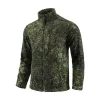 veste polaire de camouflage d'extérieur, cardigan polaire double face, veste tactique, combinaison d'alpinisme chaude