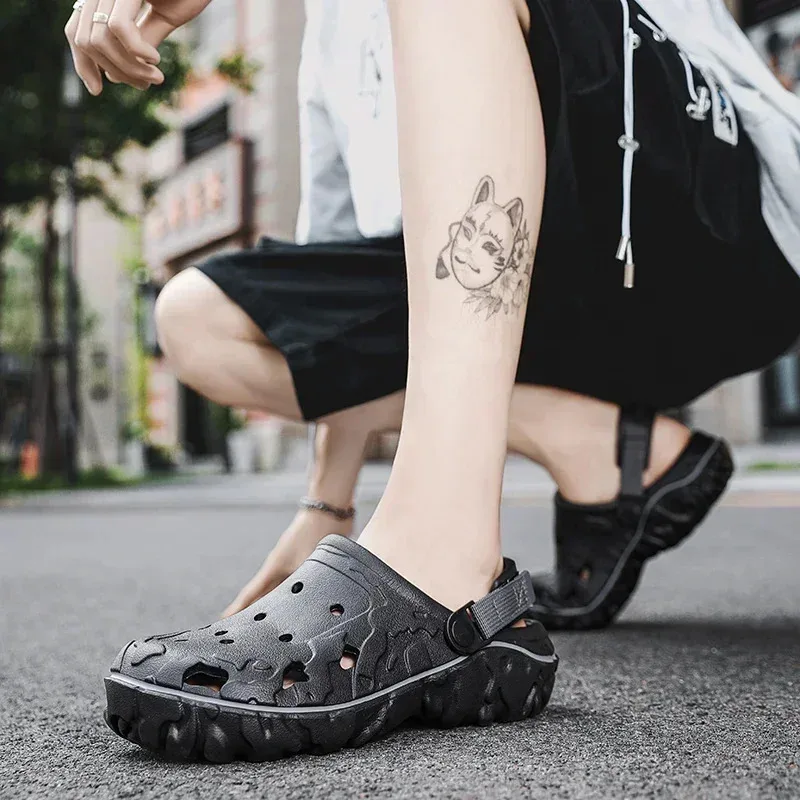 sabots eva pour hommes, chaussures de jardin légères, sabots en plastique, sandales de travail de plage avec sabots et mules pour hommes, 2025 sabots eva pour hommes, chaussures de jardin légères, sabots en plastique, sandales de travail de plage avec sabots et mules pour hommes, 2025