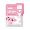masque de boue sakura japonais, nettoyage en profondeur, élimine les points noirs, contrôle de l'huile, masque en argile, paquets hydratants et rafraîchissants, soins pour la peau du visage