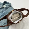 sac fourre tout esthétique japonais en velours côtelé pour dames, sacs de poignet à motif harvey, petits sacs à main à la mode, sacs à main mignons pour ati elles, haute qualité