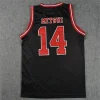 rukawa – uniforme de sport de l'équipe de basket ball de l'école black shohoku, 1 15, sakuragi hanamichi