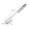  brosse à chaussures à poils souples à long manche, brosse de nettoyage domestique multifonctionnelle, outil de nettoyage de chaussures, aucun dommage aux chaussures