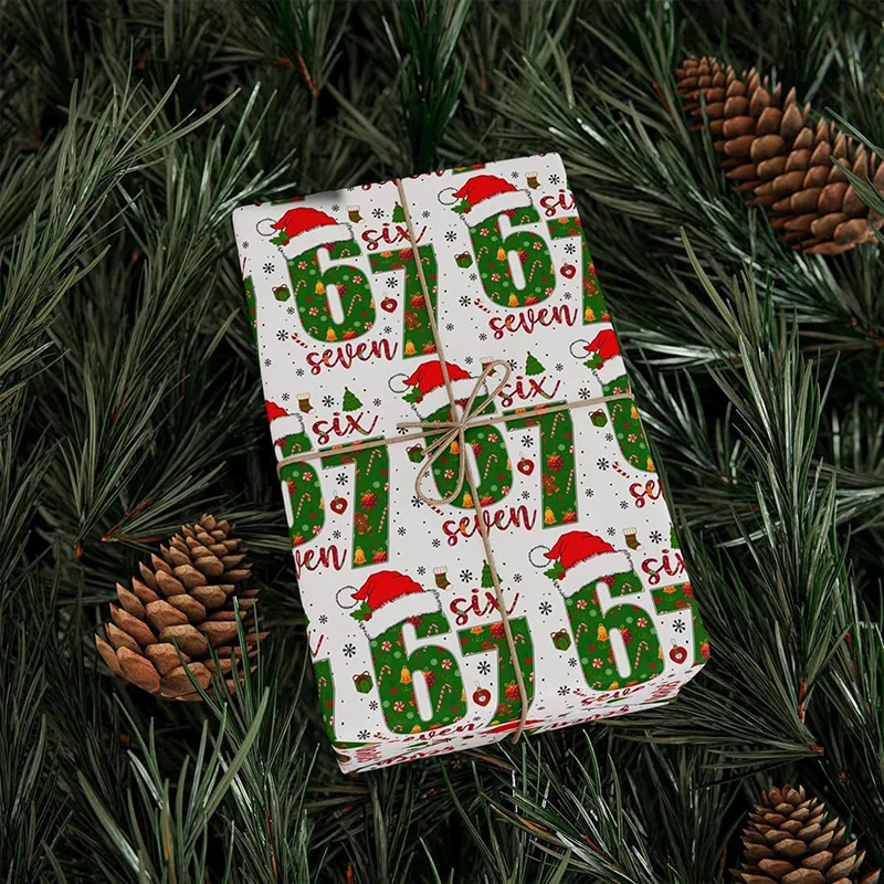 papier d'emballage de noël drôle, emballage cadeau de noël kraft pour enfants, emballage cadeau festif du nouvel an, papier de décoration papier d'emballage de noël drôle, emballage cadeau de noël kraft pour enfants, emballage cadeau festif du nouvel an, papier de décoration