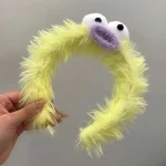 Jolis accessoires pour cheveux, bandeau de poupée laid, Style coréen, peluche, cerceau de cheveux amusant, bandeaux de Cosplay, cerceau de cheveux de dessin animé, photographie