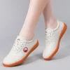 chaussures de taekwondo professionnelles, chaussures tai chi unisexes, chaussures de sport de karaté tai chi d'arts martiaux kung fu en plein air