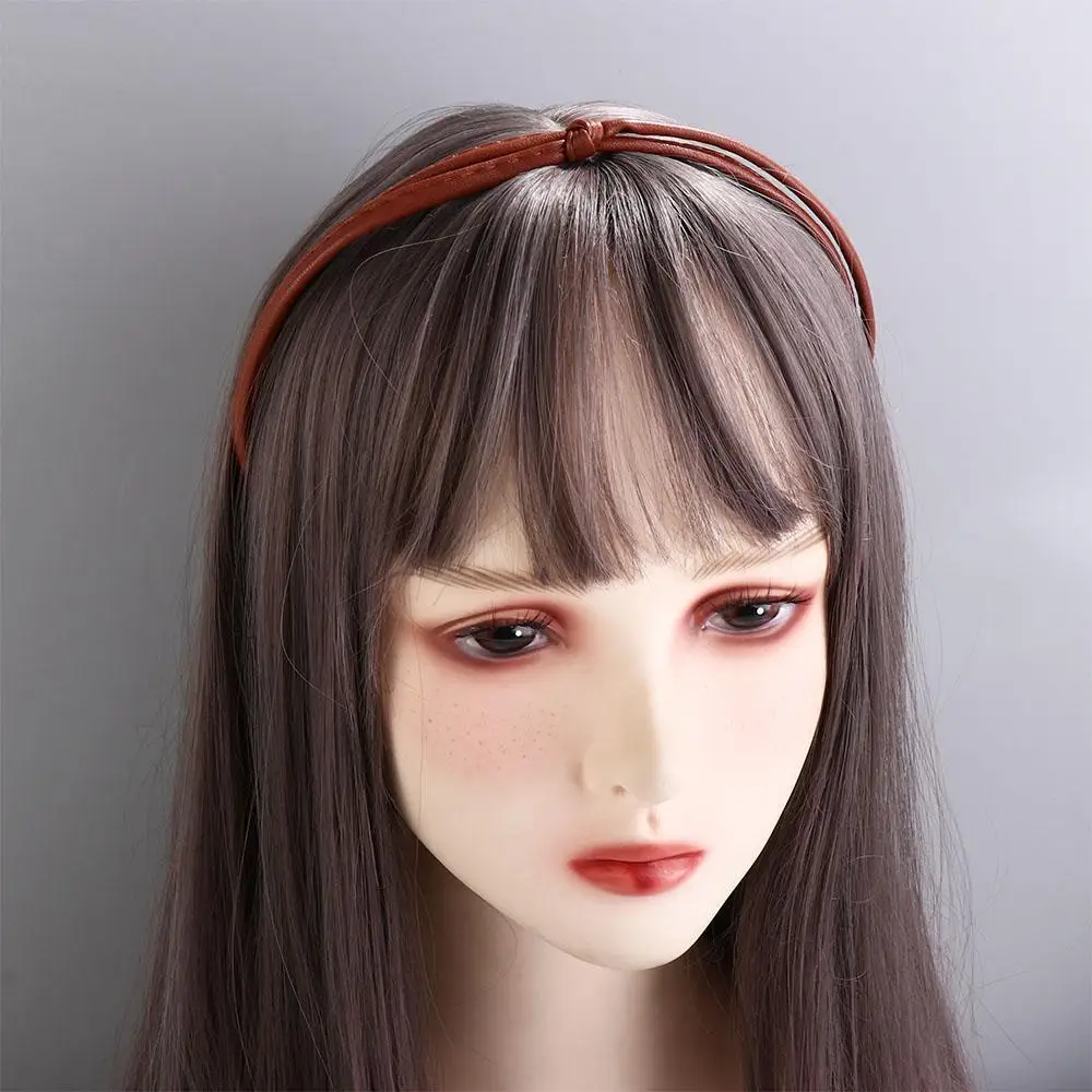 lavage du visage bandeau cheveux cerceau gilrl bandeau femme cheveux accessoires pu cuir bandeau style coréen chapeaux mince bandeau de cheveux lavage du visage bandeau cheveux cerceau gilrl bandeau femme cheveux accessoires pu cuir bandeau style coréen chapeaux mince bandeau de cheveux