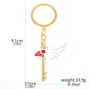 anime carte captor sakura porte clés kinomoto sakura étoile baguette pendentif porte clés pour femmes hommes enfants bijoux accessoires