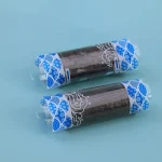 Feuille d’emballage en rouleau de sushi de style japonais, film en plastique de qualité alimentaire, facile à déchirer, affichage des aliments, sac pratique, 200 pièces Feuille d’emballage en rouleau de sushi de style japonais, film en plastique de qualité alimentaire, facile à déchirer, affichage des aliments, sac pratique, 200 pièces
