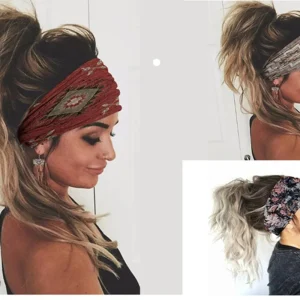 Les bandeaux pour femmes sont élastiques à larges bords recouverts de dentelle cheveux cassés fini bandeaux lavés du visage Bandanas et couvre-chef Les bandeaux pour femmes sont élastiques à larges bords recouverts de dentelle cheveux cassés fini bandeaux lavés du visage Bandanas et couvre-chef