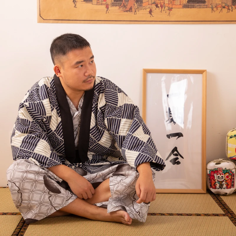 hiver haori japon traditionnel cardigan coton chaud kimono vintage femmes hommes asiatique style folklorique pyjamas harajuku samouraï yukata hiver haori japon traditionnel cardigan coton chaud kimono vintage femmes hommes asiatique style folklorique pyjamas harajuku samouraï yukata