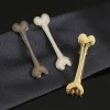 Pince à cravate à la mode pour hommes, costume créatif personnalisé, vêtements de cérémonie, accessoires polyvalents haut de gamme, ornements en forme d&rsquo;os