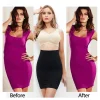 demi slips pour femmes, sous jupe taille haute, jupe sans couture, vêtements modelants, contrôle du ventre, modelant le corps, sous vêtements amincissants