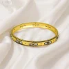 wars axin bracelet large vintage pour femme, haute qualité, exacttelettes d'eau, cz zcompresses, bijoux exquis en or, cadeau pistolet noir