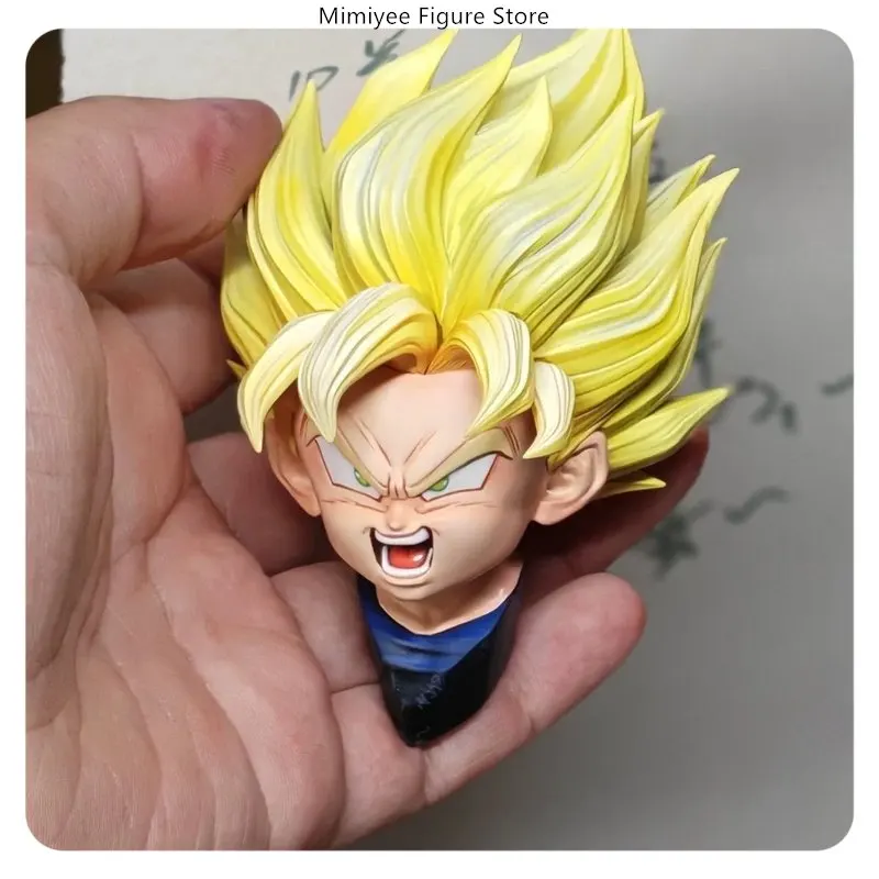 statue de dessin animé dragon ball goten energy blast pose, 19cm, modèle de décoration de bureau statue de dessin animé dragon ball goten energy blast pose, 19cm, modèle de décoration de bureau