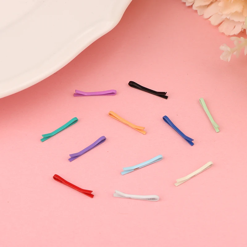 pinces à cheveux miniatures pour poupée, 10 pièces, épingle à cheveux pour jouets, couvre chef, mini épingles à cheveux décoratives pour accessoires de poupée 1/6 1/12 pinces à cheveux miniatures pour poupée, 10 pièces, épingle à cheveux pour jouets, couvre chef, mini épingles à cheveux décoratives pour accessoires de poupée 1/6 1/12