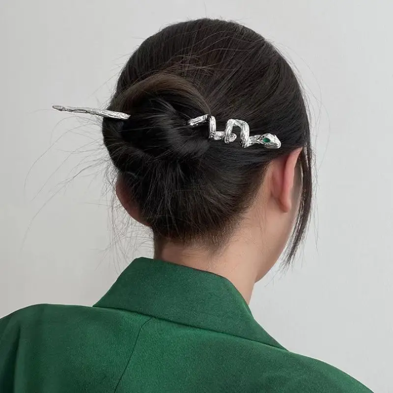 bâtons de cheveux en forme de salle de style chinois pour femmes, disque d'inalité, accessoires de mode, nouveau, 1 pièce bâtons de cheveux en forme de salle de style chinois pour femmes, disque d'inalité, accessoires de mode, nouveau, 1 pièce