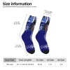 aitanas cuarto azul album chaussettes mode bas hiver anti dérapant femmes hommes chaussettes respirant graphique course chaussettes de sport
