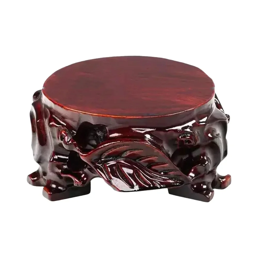 Présentoir en bois – Polyvalent pour service à thé, plantes bonsaï, vases, statues de bouddha et brûleurs d&rsquo;encens |   Etagère décorative