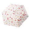 1 pièces parapluie triple pliable protection solaire ultra légère protection uv parasol adapté à la fois claire jour et la pluie