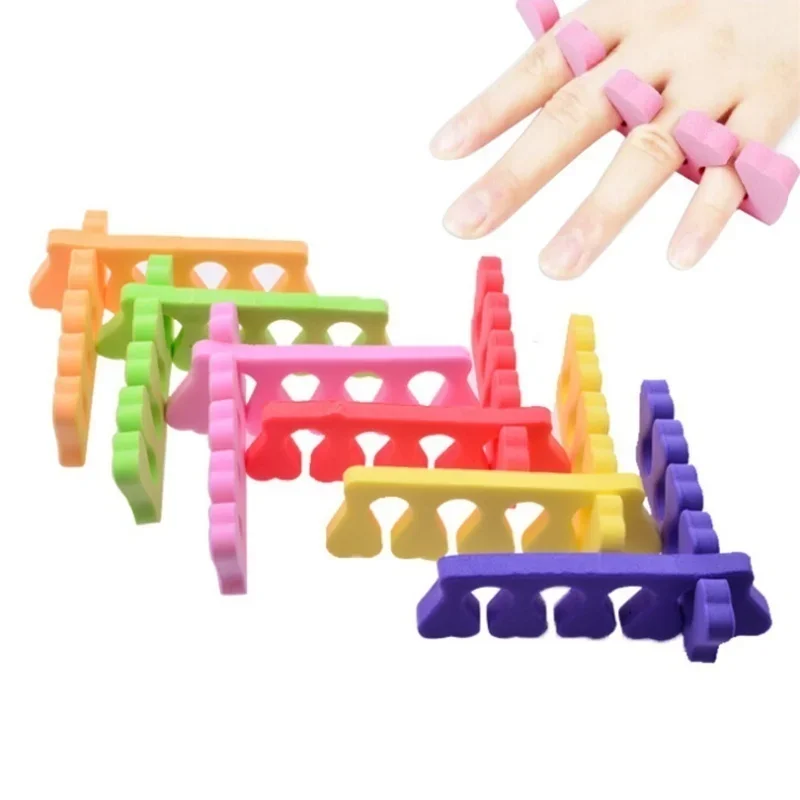 séparateur de doigts eva pour nail art, éponge multicolore, fournitures pour ongles, séparateur d'orteils, vernis à ongles, aide à la coloration, fournitures d'espacement des doigts séparateur de doigts eva pour nail art, éponge multicolore, fournitures pour ongles, séparateur d'orteils, vernis à ongles, aide à la coloration, fournitures d'espacement des doigts