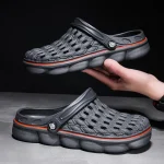Sandales de plage d’extérieur pour hommes et femmes, pantoufles de pataugeoire, sabots de jardin et de maison, sandales de randonnée d’été, 2023 Sandales de plage d’extérieur pour hommes et femmes, pantoufles de pataugeoire, sabots de jardin et de maison, sandales de randonnée d’été, 2023