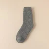 3 paires de chaussettes de bottes pour femmes, chaussettes thermiques pour l'hiver épais, chaussettes chaudes d'extérieur, douces et chaudes, classiques, en coton pour grandes filles
