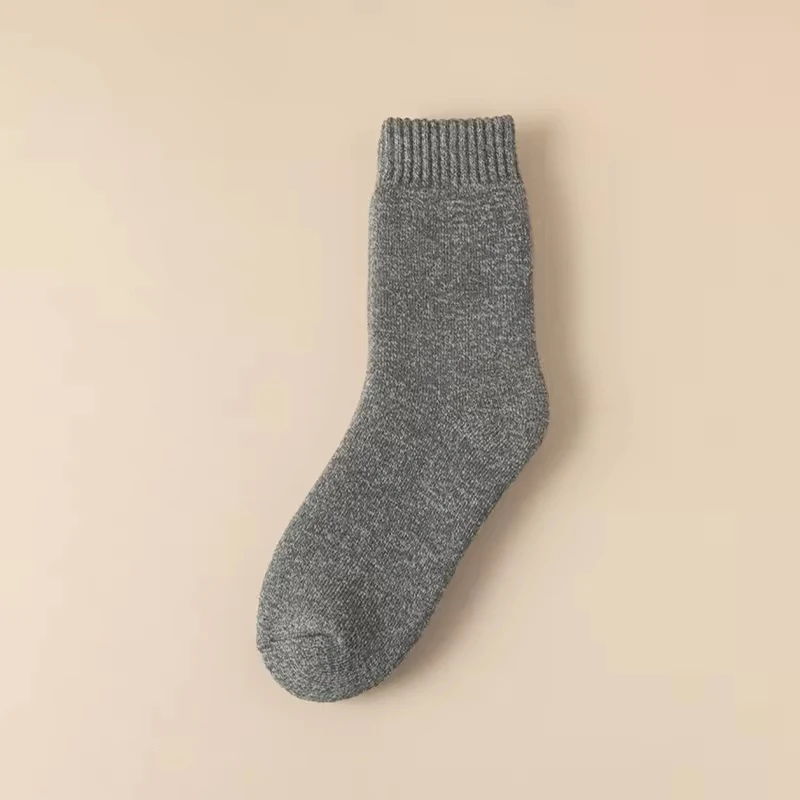 3 paires de chaussettes de bottes pour femmes, chaussettes thermiques pour l'hiver épais, chaussettes chaudes d'extérieur, douces et chaudes, classiques, en coton pour grandes filles 3 paires de chaussettes de bottes pour femmes, chaussettes thermiques pour l'hiver épais, chaussettes chaudes d'extérieur, douces et chaudes, classiques, en coton pour grandes filles
