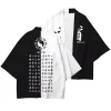 Chinois taoïste prêtre Kanji imprimé Kimono 3D imprimé japonais traditionnel drôle Yukata femmes hommes été à la mode Cardigan Haori Chinois taoïste prêtre Kanji imprimé Kimono 3D imprimé japonais traditionnel drôle Yukata femmes hommes été à la mode Cardigan Haori