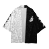 harajuku haori summer kimono streetwear chinese style fashion samurai cosplay costume japanese men's kimono yukata 2024 women
