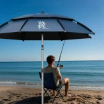 YUZHIYUAN Parasol de pêche, Parasol, Parasol de Camping en Plein air, Durable Multifonctionnel Double Couche Pliable Portable YUZHIYUAN Parasol de pêche, Parasol, Parasol de Camping en Plein air, Durable Multifonctionnel Double Couche Pliable Portable