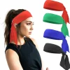 Mode Bandanas bandeau tête cravate sport bandeau cravate pour course Tennis karaté athlétisme bref Style cheveux accessoires Mode Bandanas bandeau tête cravate sport bandeau cravate pour course Tennis karaté athlétisme bref Style cheveux accessoires